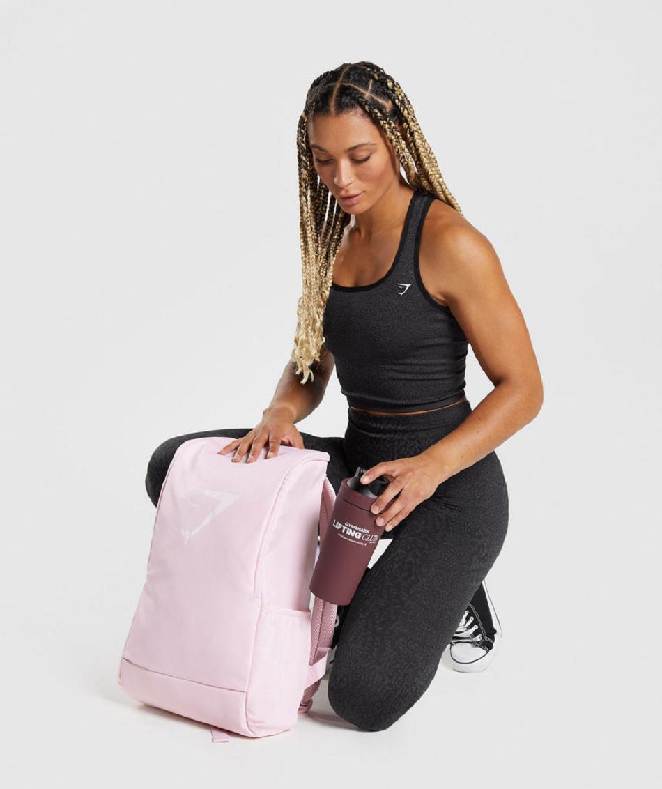 Bolsas Gymshark Sharkhead Backpack Accessories Rosas | CO 4257FDN